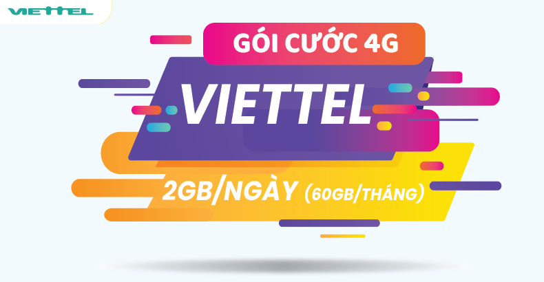 Gói Cước 60GB Data 1 Tháng Của Viettel