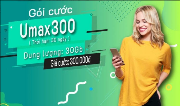 Đăng ký gói cước UMAX300 Viettel