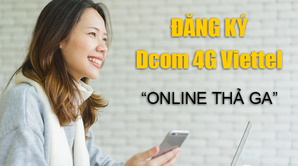 Gói Cước Data Sim Dcom 4G Viettel