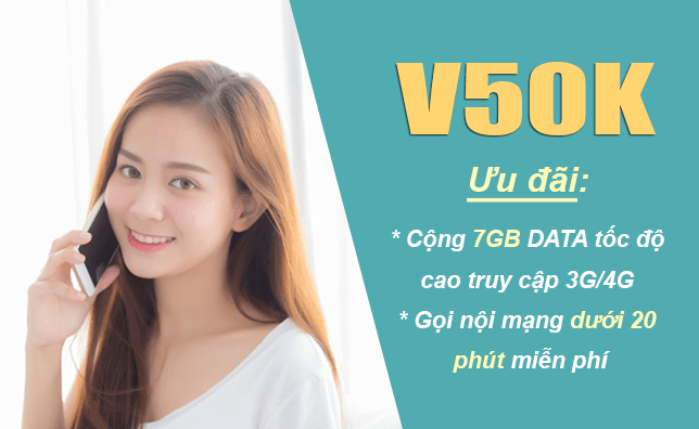 gói cước V50K của Viettel