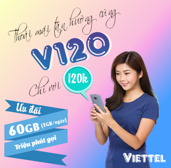 Chuyển Sim Thường Sang Đăng Ký V120 Viettel